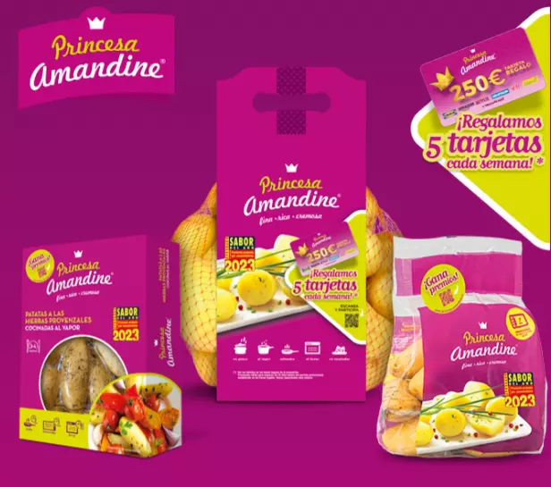 Princesa Amandine sortea 5 Cheques Regalo a la Semana