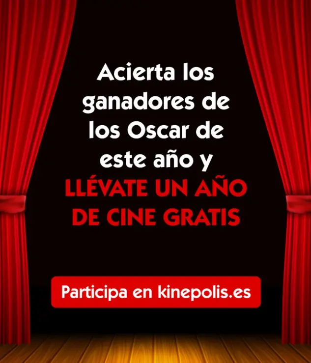 Gana un año de Cine Gratis con los Oscars