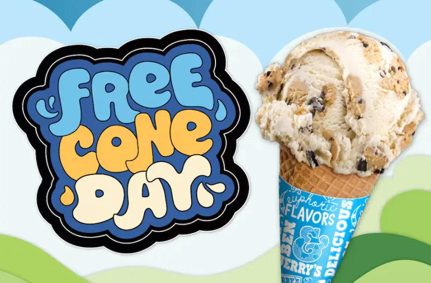 Celebra el día del HELADO GRATIS con Ben & Jerry's