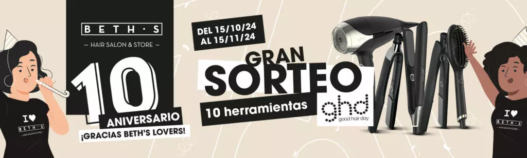 Gran Sorteo 10º Aniversario Beth's