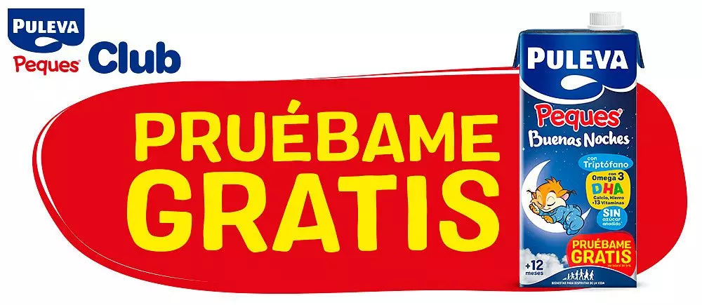 Prueba GRATIS Puleva Peques Buenas Noches