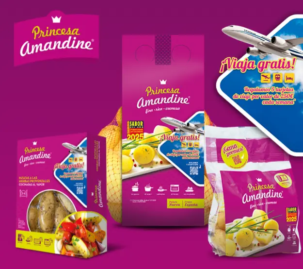 Princesa Amandine sortea 5 Tarjetas de Viaje cada semana