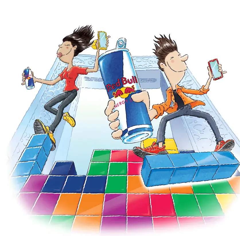 Participa en el Campeonato Mundial de Red Bull Tetris