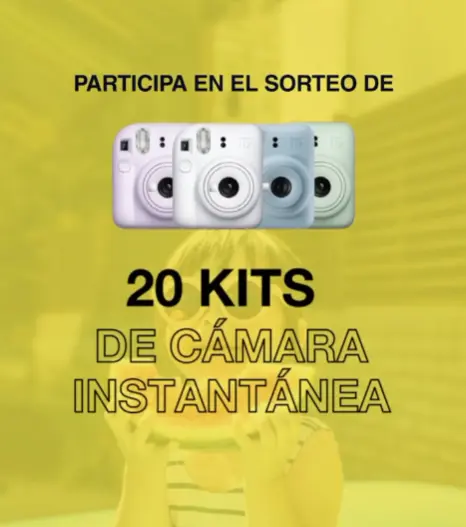 Vacaciones Santillana sortea 20 kits de cámara instantánea