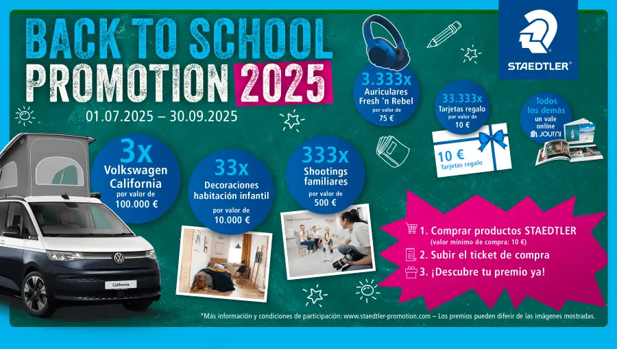 Prepara la Vuelta al Cole con Staedtler Back to School