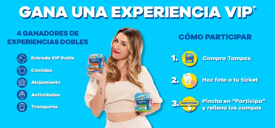 Gana una Experiencia VIP en Arenal Sound con Tampax
