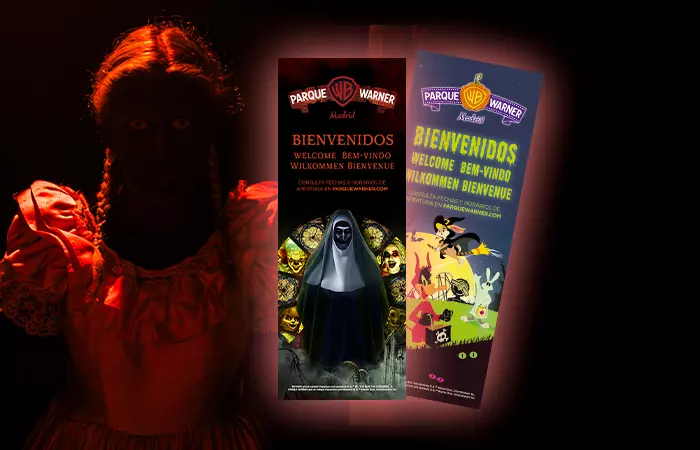 Entradas para ir al Parque Warner con "Expediente Warren: El último rito"