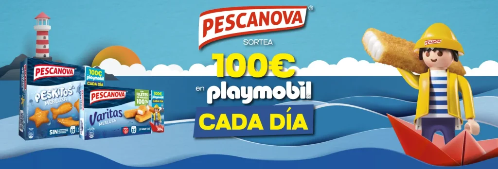 Pescanova y Playmobil te regalan 100€