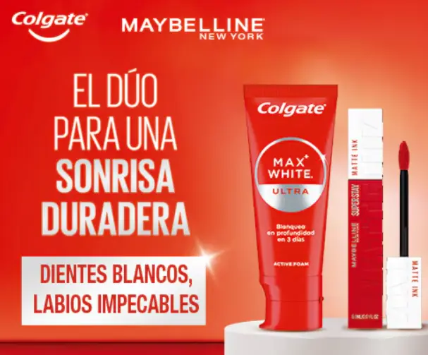 Participa en el sorteo de 1 año de productos Max White y Maybelline