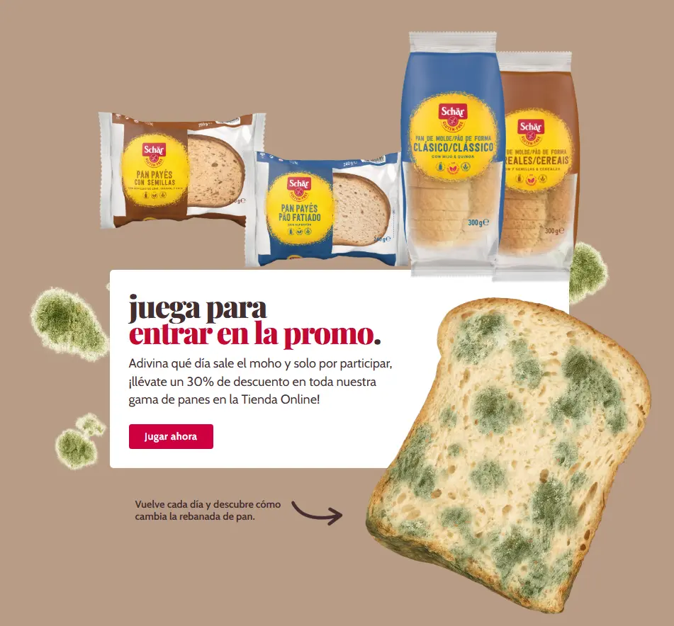 Entra en el juego del Pan sin Gluten y llévate una caja de productos Schär