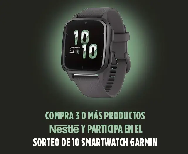 Gana 10 Smartwatch Venu Sq de Garmin en Froiz