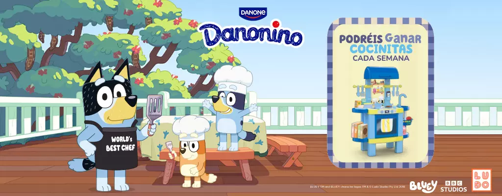 Participa y descubre si te llevas una Cocinita de Bluey