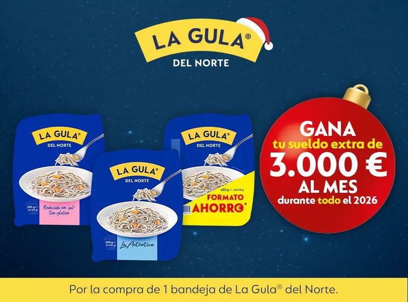 Gana un Sueldo Extra por la compra de una Bandeja de La Gula del Norte