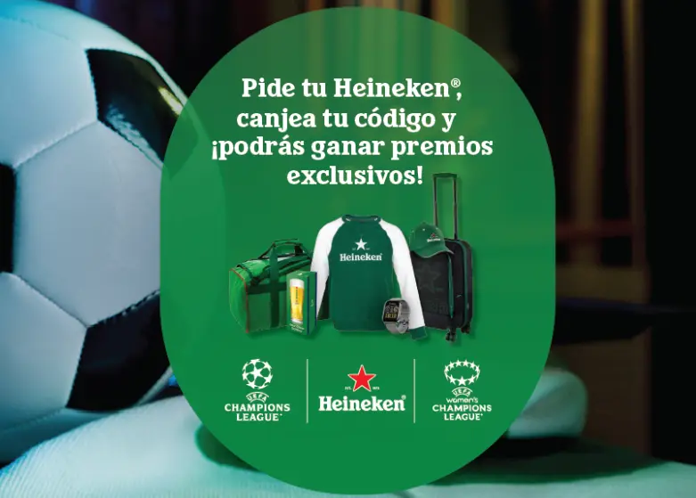 Participa y gana premios exclusivos de Heineken