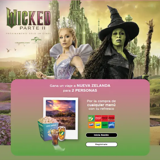 Gana un Viaje a Nueva Zelanda con Coca-Cola y Wicked Parte II