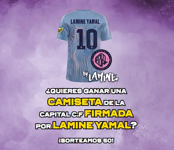 Gana 50 camisetas del equipo La Capital firmadas por Lamine Yamal