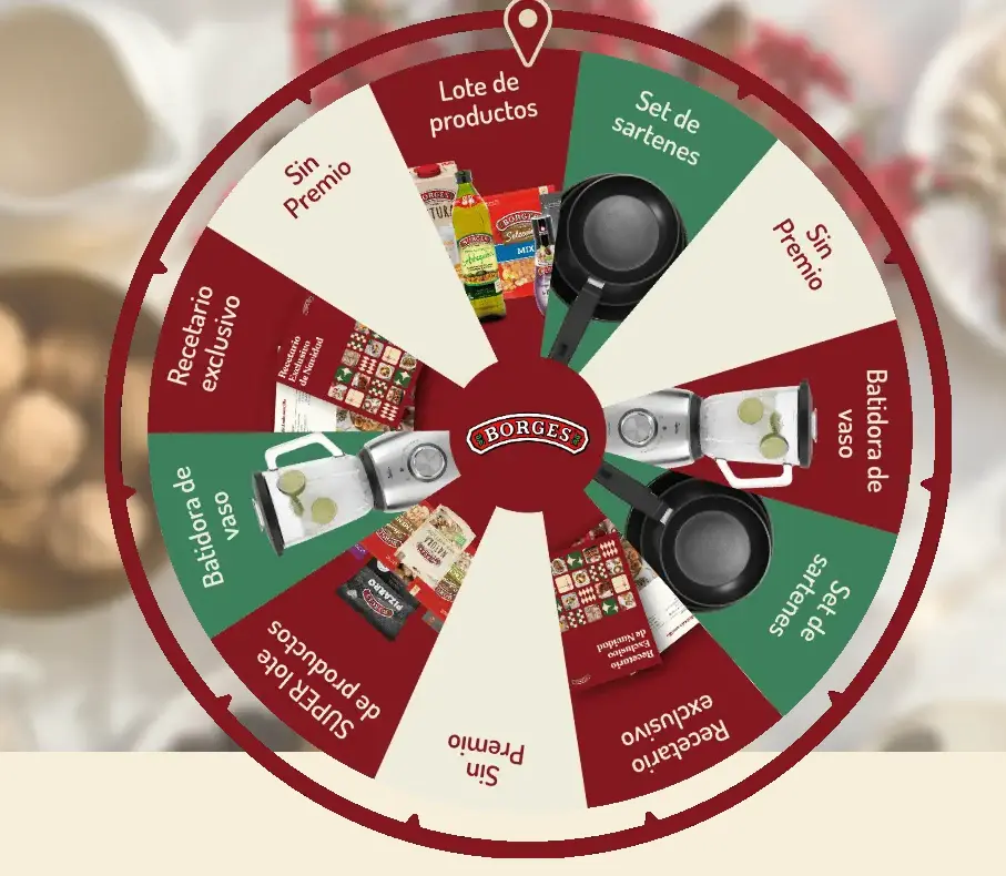 Participa en la Ruleta de Navidad Borges