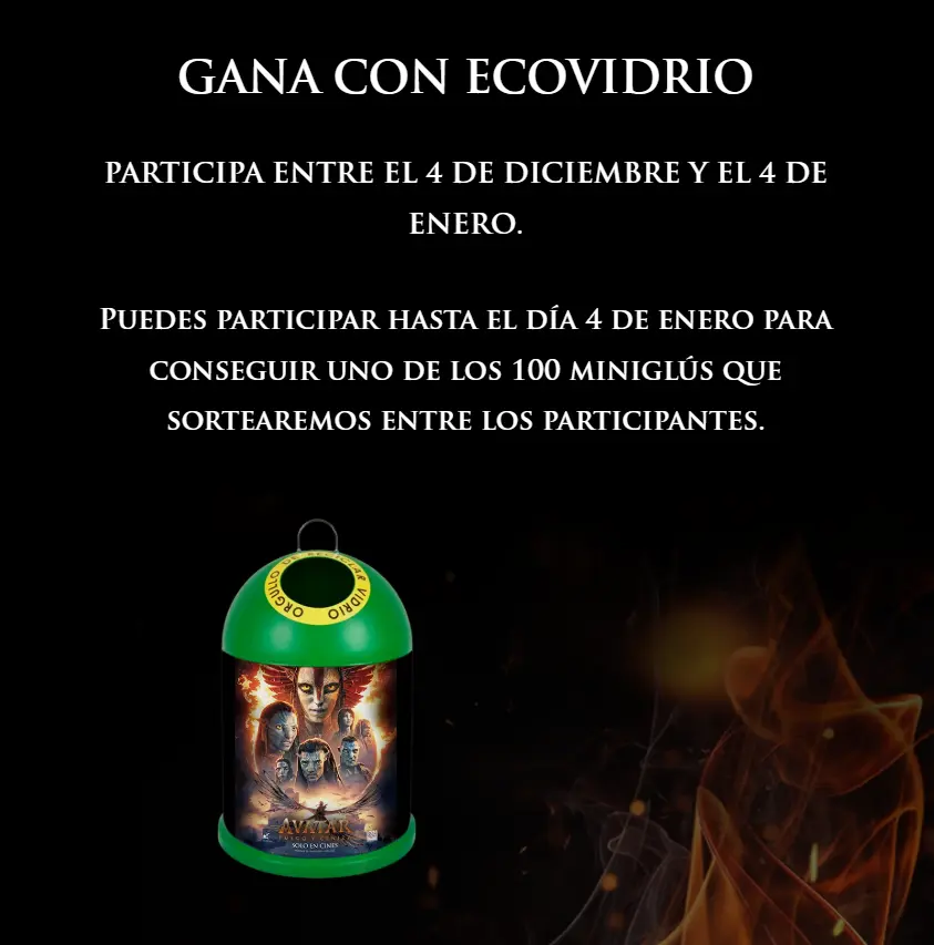 Llévate uno de los Miniglús de Avatar Fuego y Ceniza