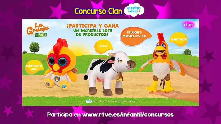 Canta, baila y gana con Zenon y sus amigos en el concurso de Clan