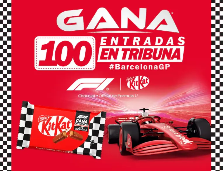 GANA una de las 100 ENTRADAS EN TRIBUNA para la FORMULA 1