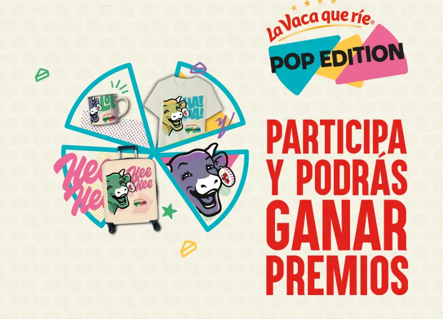 Gana Premios con La Vaca Que Ríe Pop Edition