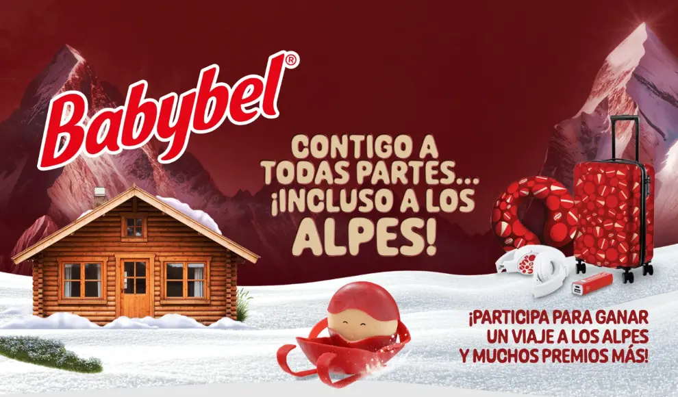 Viaje a los Alpes con Babybel