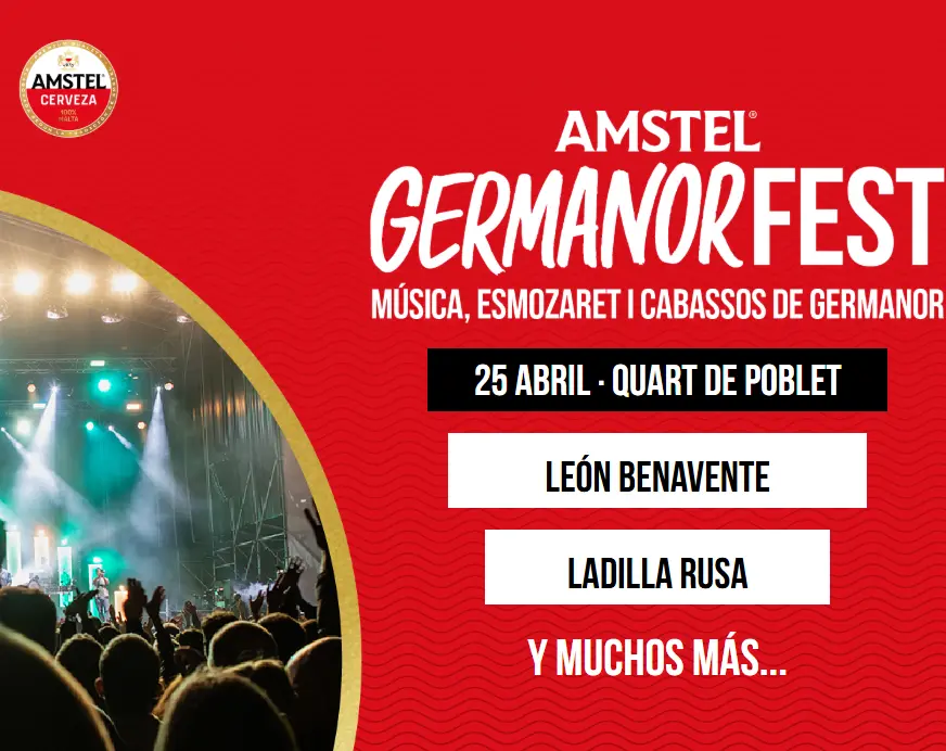 Amstel te invita al Germanor Fest