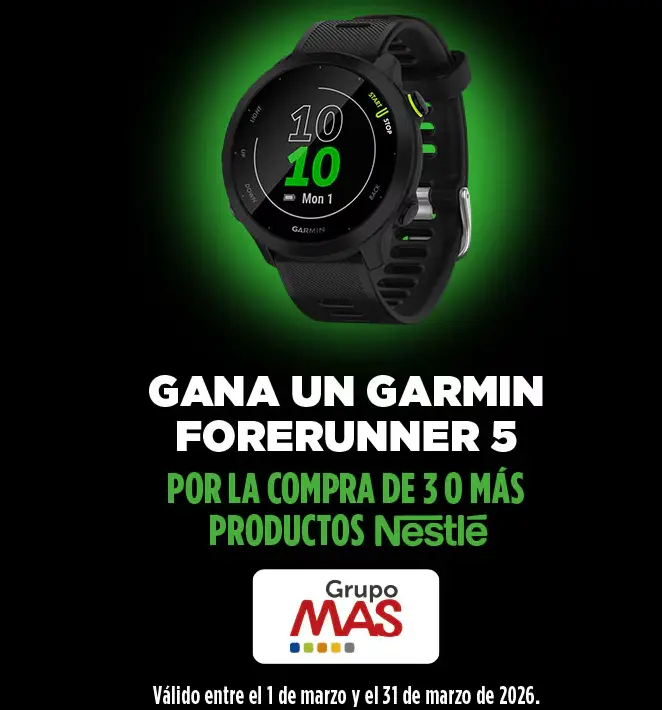 Participa y gana un Forerunner 55