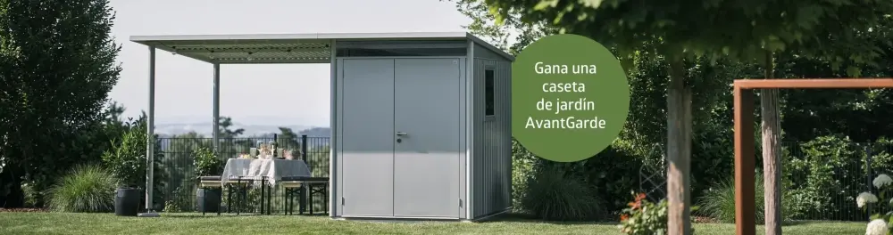 Gana una caseta de jardín AvantGarde