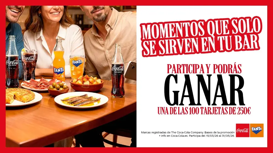 Visita tu bar favorito y llévate 250€ de regalo