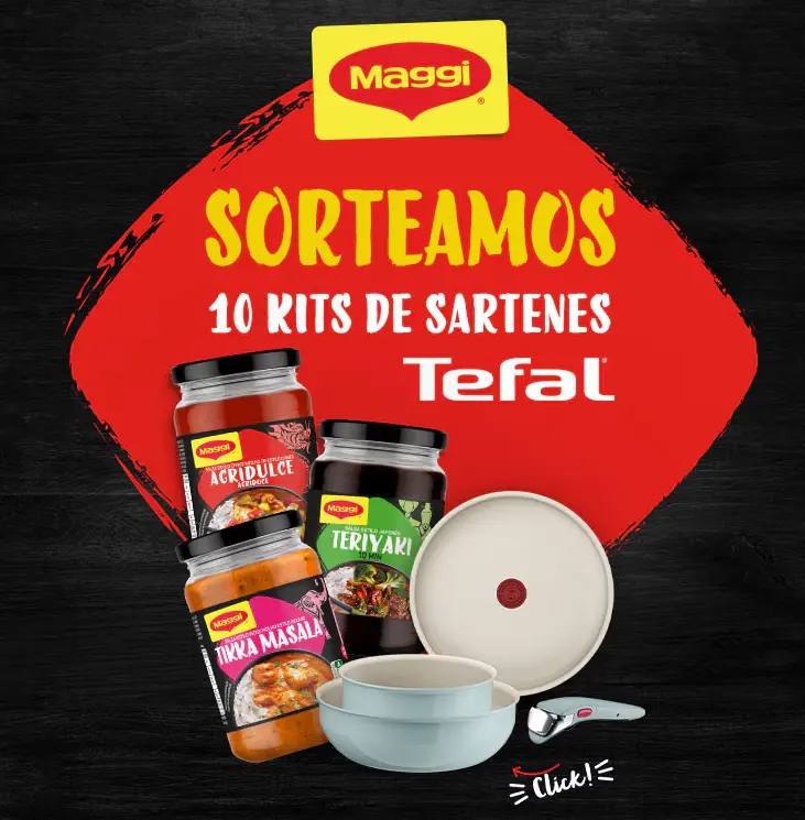 MAGGI sortea 10 kits Tefal Ingenio Serenity