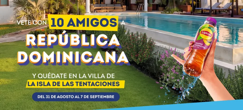 Disfruta con 10 amigos en la Villa de La Isla de las Tentaciones 🌴