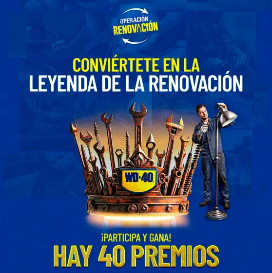 Participa en la operación renovación de WD-40