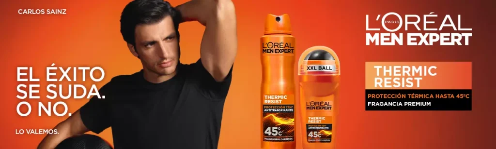 Prueba GRATIS el nuevo L'Oréal Men Expert Desodorantes