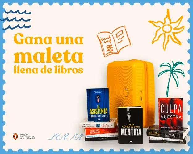 Consigue una maleta llena de libros de Penguin Libros