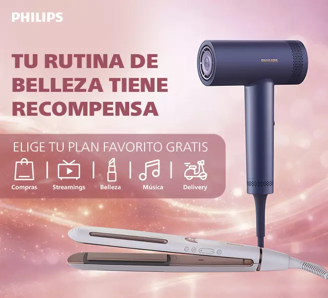 Elige tus planes favoritos GRATIS con Secadores y Planchas para el pelo Philips