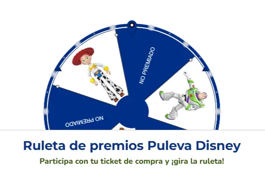 Participa en la Ruleta de premios Puleva Disney
