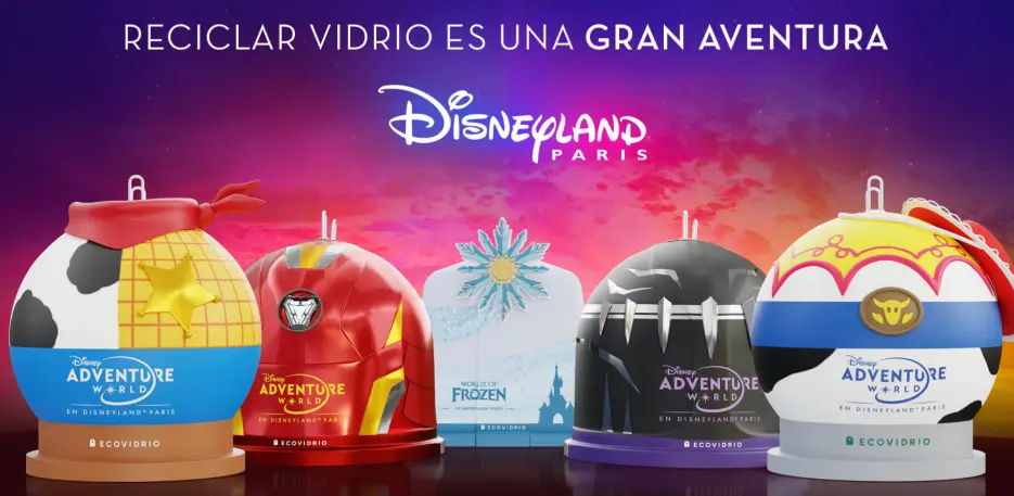 Gana un increíble viaje a Disneyland Paris con Ecovidrio