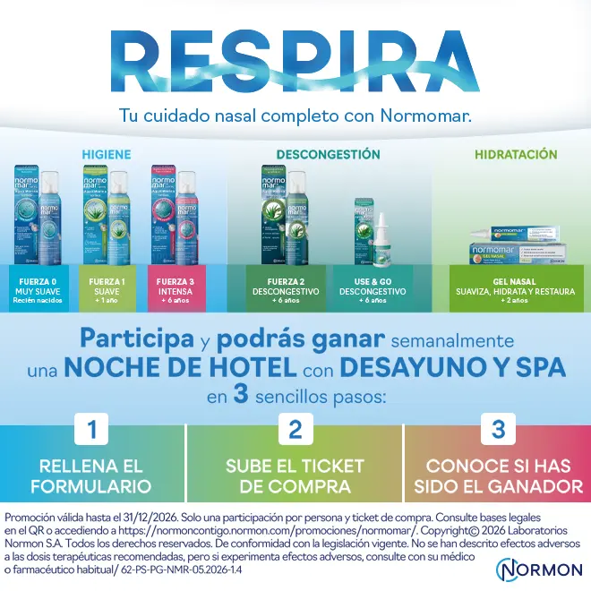 Normomar te regala una Noche de Hotel con Desayuno y Spa