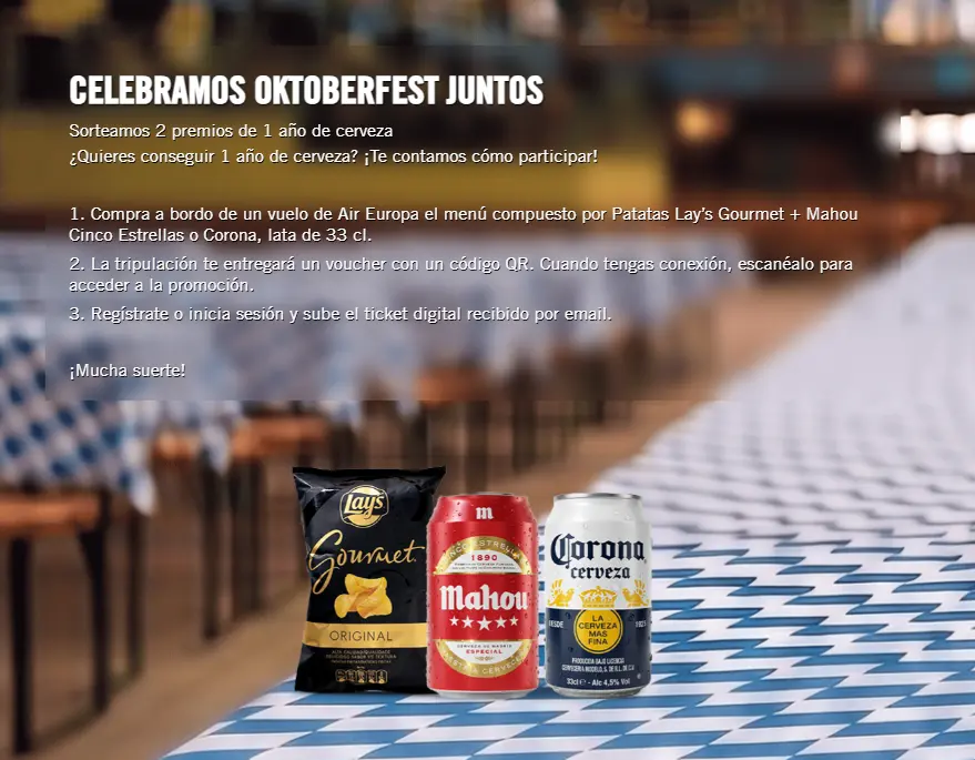 Celebra OktoberFest con Mahou