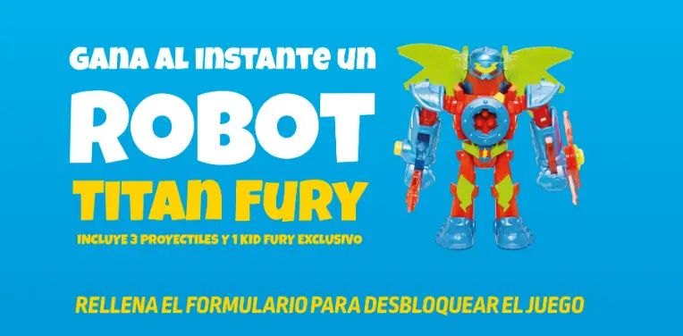 Gana un Robot Titan Fury de Superthings