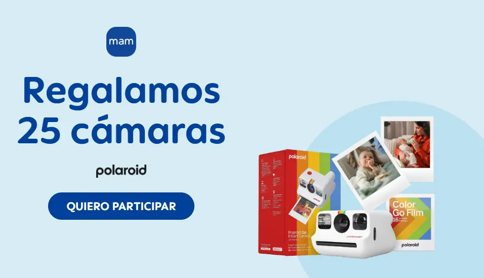 Llévate una cámara Polaroid en la promoción del 50 Aniversario de Mam Baby