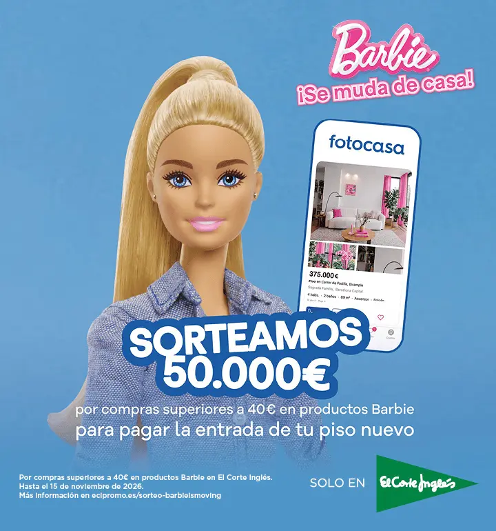Fotocasa y Barbie te ayudan con tu casa