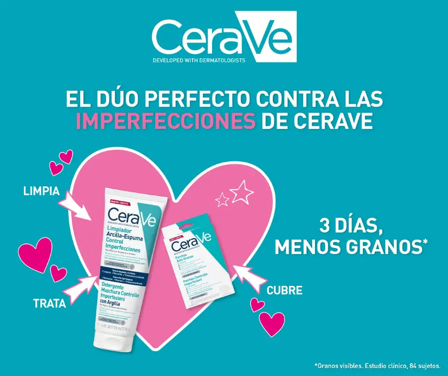 Gana el Match perfecto de Cerave contra las imperfecciones