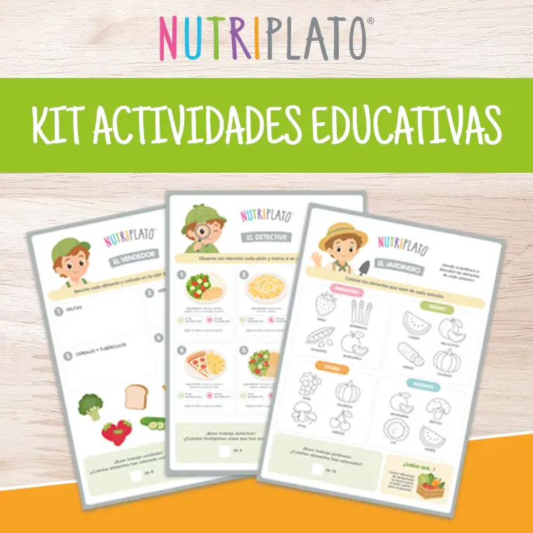 Nutriplato te regala un kit de actividades educativas